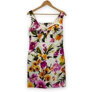 Bcx Floral Sheath Sundress Junior’s 13